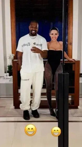 Канье Уэст и Бьянка Цензори