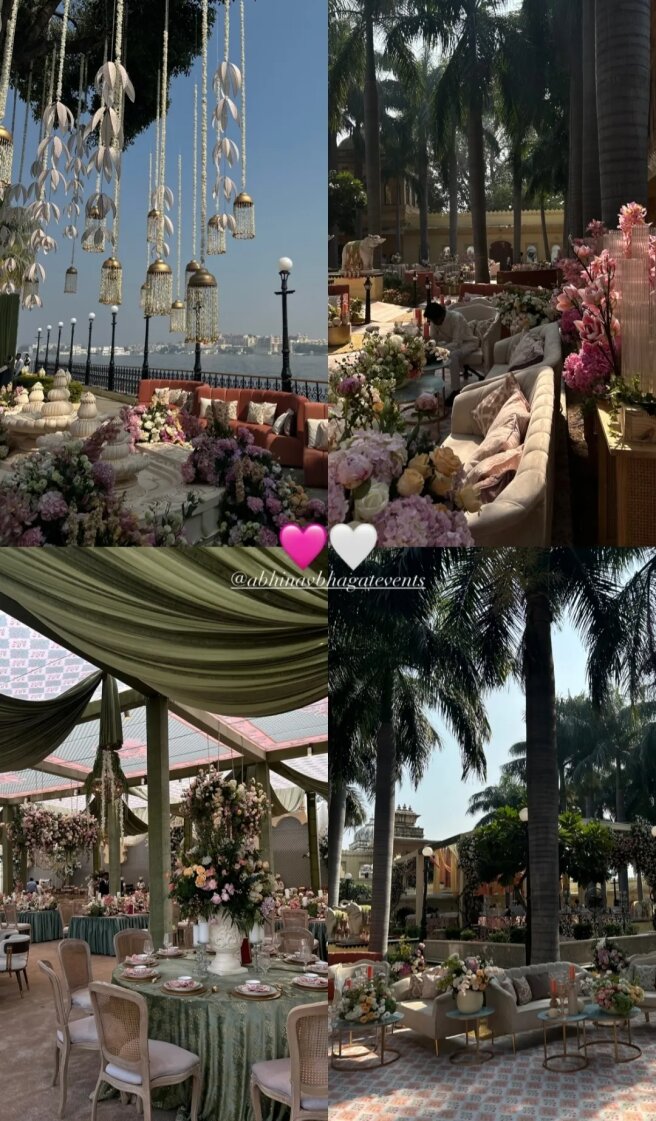 Свадьба Вамси Гадираджу и Нетры Мантены