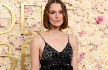 Golden Globes 2025: Keira Knightley on the Red Carpet