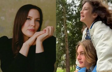 Liv Tyler showed rare footage with her children - an eight-year-old daughter and a 19-year-old son