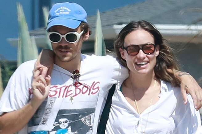 Olivia Wilde and Harry Styles on a walk in Los Angeles: new photos of the couple
