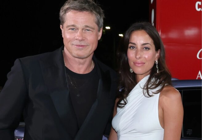 Brad Pitt hits the red carpet for the first time with his lover Ines de Ramon