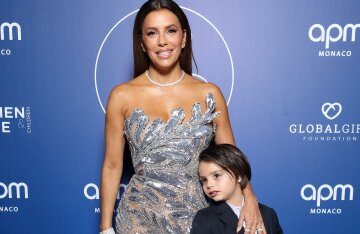 Eva Longoria steps out with her 6-year-old son