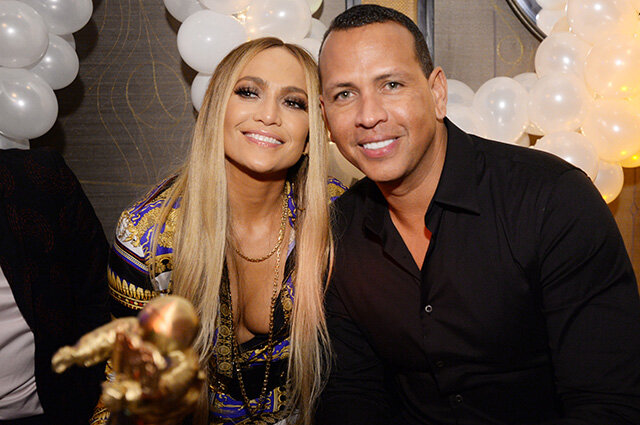 Jennifer Lopez and Alex Rodriguez