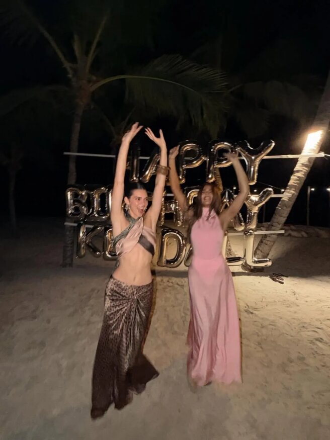 Кендалл Дженнер и Хлои Кардашьян