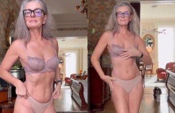 "They make us truly unique." 60-year-old model Paulina Porizkova filmed a video in lingerie to show off the "imperfections" of her figure.