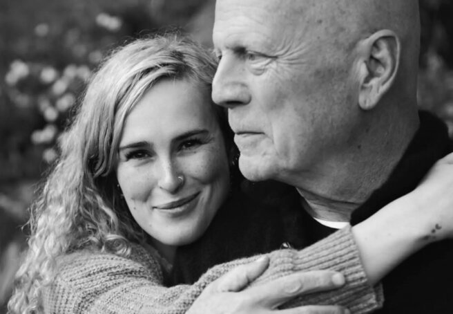 Bruce Willis' daughter says dementia has made him less likely to recognize her.