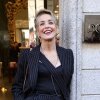 Sharon Stone attended the Dolce &amp; Gabbana show at Milan Fashion Week