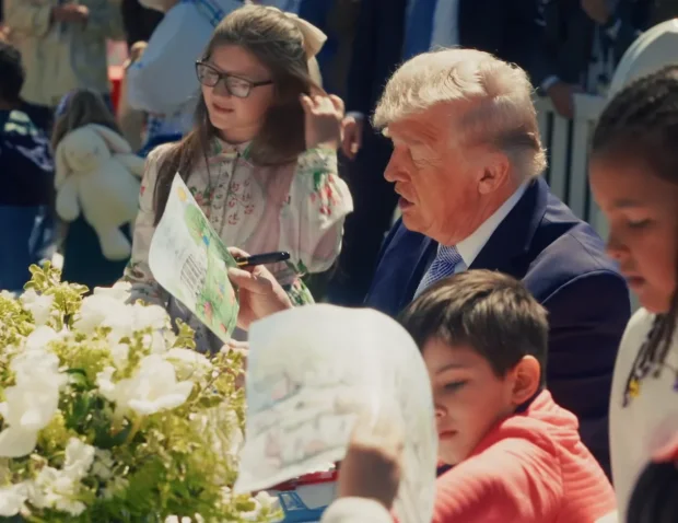 Дональд Трамп с детьми