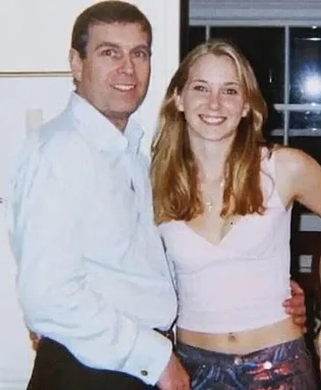 Фото Эндрю и Вирджинии Джуффре из материалов Джеффри Эпштейна