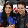 Timothée Chalamet and Kylie Jenner were photographed playing basketball together.