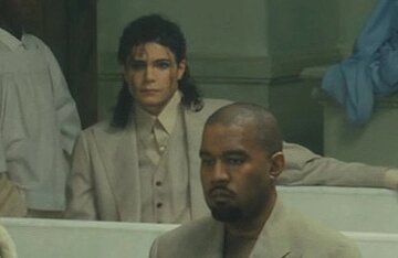 A Michael Jackson lookalike appears in Kanye West's music video.