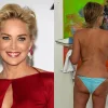"Why do you look better than me when I'm only 32?" Sharon Stone, 66, poses topless in bikini - and comments explode