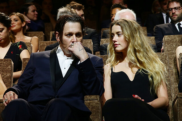 Johnny Depp and Amber Heard