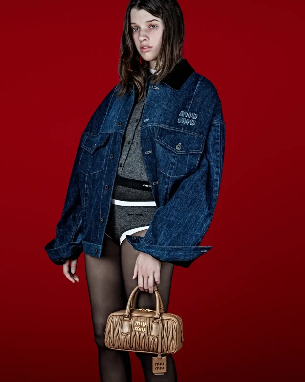 Эвер Андерсон для Miu Miu Upcycled