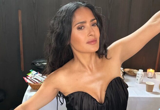 The Internet is discussing the "rejuvenated" Salma Hayek