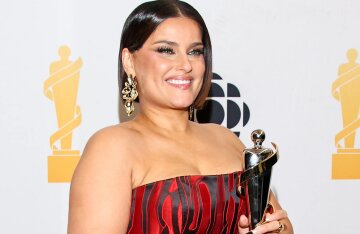 Nelly Furtado made her first public appearance since retiring amid criticism of her figure.