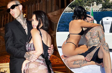 Tenderness, passion and kisses: how Kourtney Kardashian and Travis Barker spend a romantic vacation in Italy