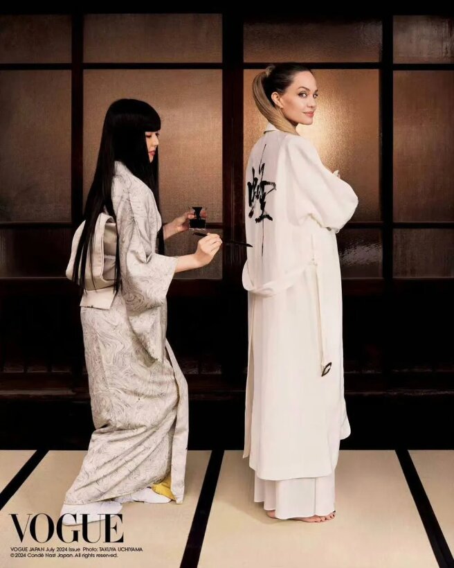 Анджелина Джоли/Фото: Takuya Uchiyama/Vogue Japan 