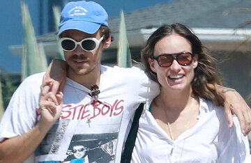 Olivia Wilde and Harry Styles on a walk in Los Angeles: new photos of the couple