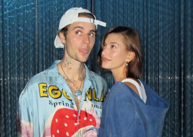 Hailey Bieber showed off her engagement ring and shared a photo with Justin Bieber after rumors of relationship problems