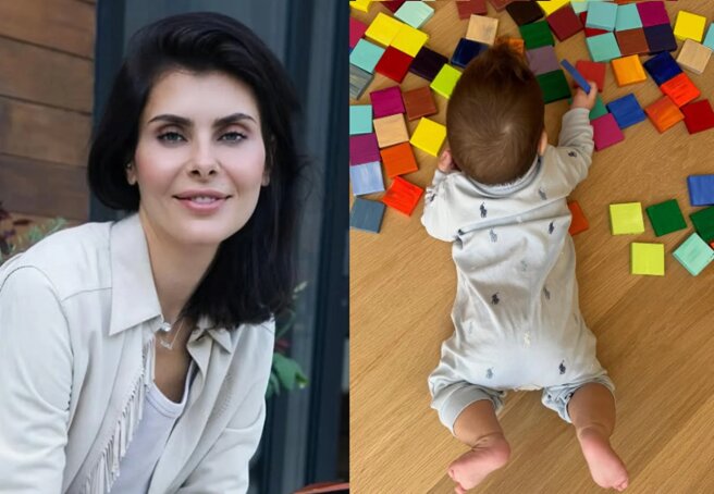 "Like father, like son." Nadezhda Obolentseva shared a new photo of her son with billionaire Evgeny Shvidler.