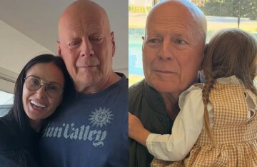 Demi Moore shared new photos of Bruce Willis on the occasion of his 71st birthday.