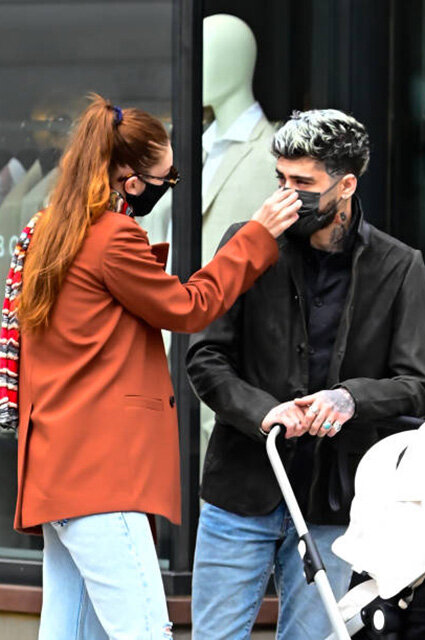 Gigi Hadid and Zayn Malik