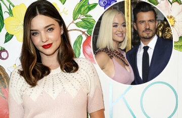 Miranda Kerr spoke about her relationship with her ex-husband Orlando Bloom and Katy Perry: "I love Katy more than him"