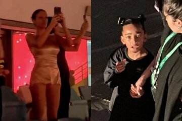 Bianca Censori and Kanye West's Children Attend Rapper's Concert in China