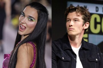 Dua Lipa is dating an actor from the series "War and Peace" Callum Turner