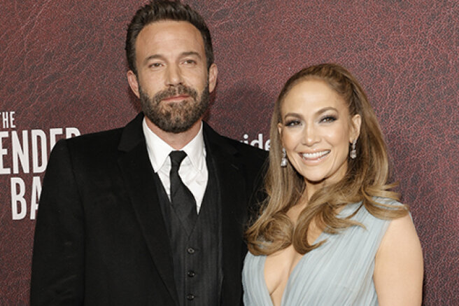 Jennifer Lopez supported Ben Affleck at the premiere of the movie "Gentle Bar" in Los Angeles