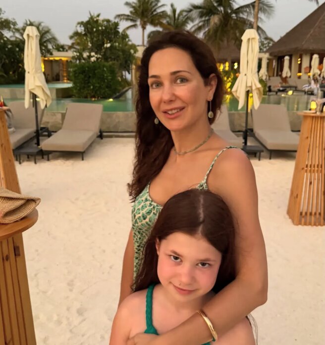 Екатерина Климова с дочерью Беллой