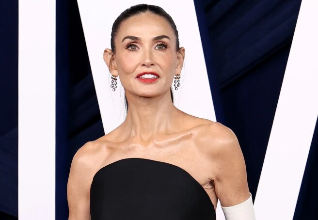 Demi Moore, Damiano David, fiancée Dove Cameron, and Rachel Zegler attended the Glamour Women of the Year Awards.