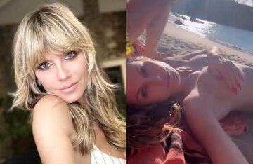 Heidi Klum and her husband Tom Kaulitz spend Christmas holidays in the Caribbean and sunbathe topless