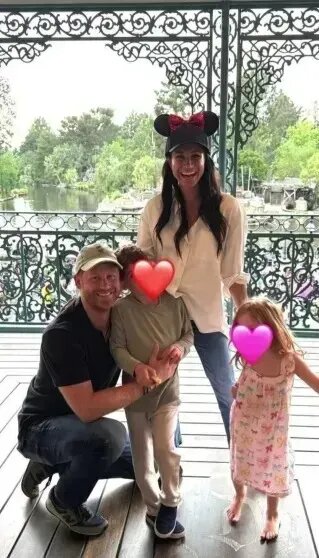 Принц Гарри и Меган Маркл с детьми