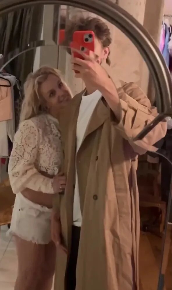 Бритни Спирс с сыном