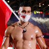 The same flag bearer from Tongo returned to the Olympics. Users of social networks are delighted