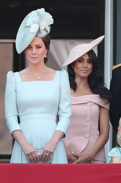 Kate Middleton and Meghan Markle