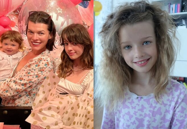 Milla Jovovich Posts Archive Photos in Honor of Daughter Ever Anderson's Birthday