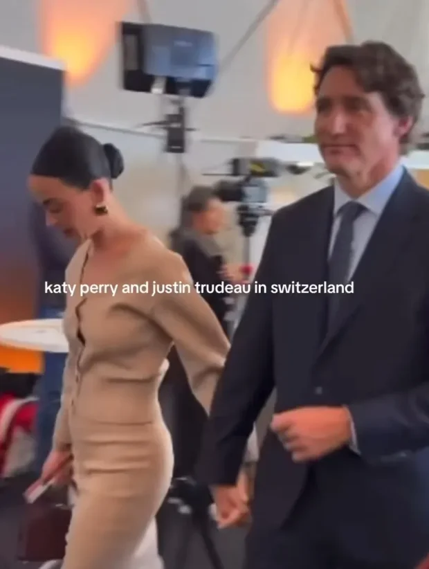 Кэти Перри и Джастин Трюдо