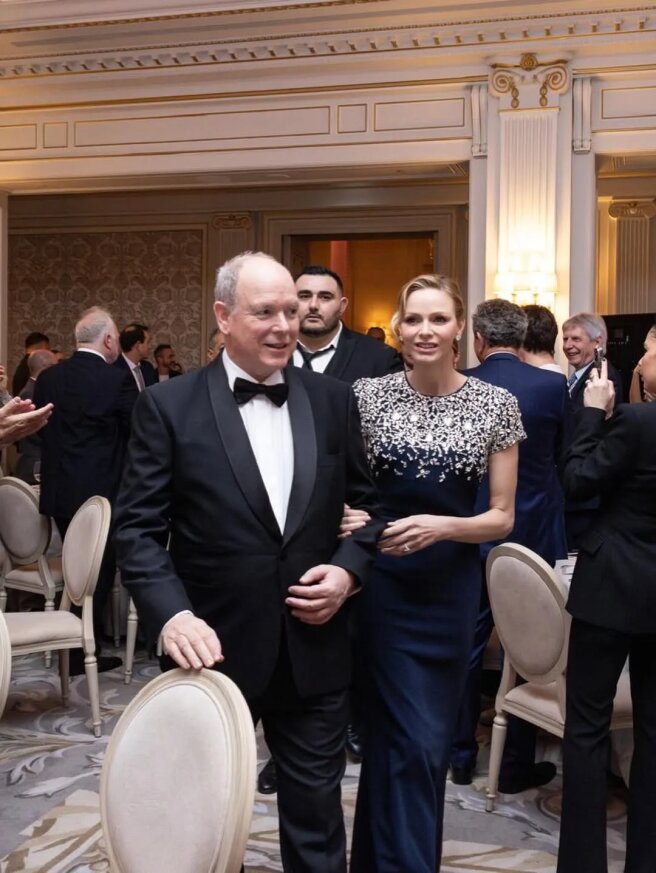 Князь Альбер и княгиня Шарлен