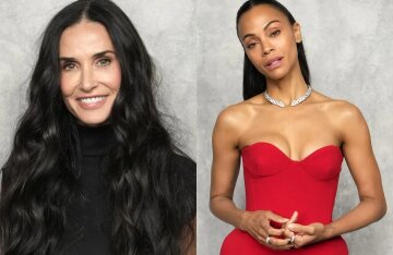 Demi Moore, Zoe Saldana, Sarah Paulson, and Meryl Streep's daughter attended the Lancome gala dinner.