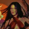 Bella Hadid in the campaign for her new perfume brand Orebella