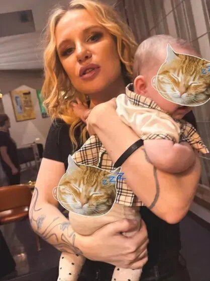 Валерия Гай Германика с внучкой