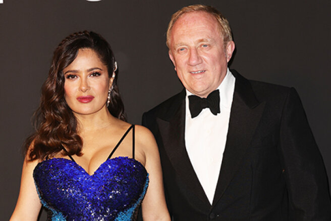 Cannes-2021: Salma Hayek and Francois-Henri Pinault, Maggie Gyllenhaal and others at the Kering Gala