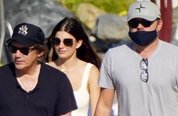 Leonardo DiCaprio is vacationing on Saint Bart with Camila Morrone and his best friend