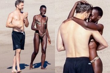 Lupita Nyong'o and Joshua Jackson enjoy a romantic vacation in Mexico