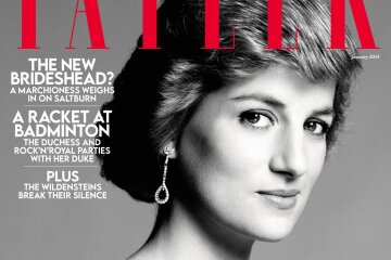 A rare portrait of Princess Diana graces the cover of Tatler