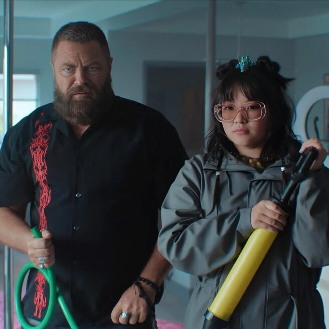 Ник Офферман и Таддеа Грэм